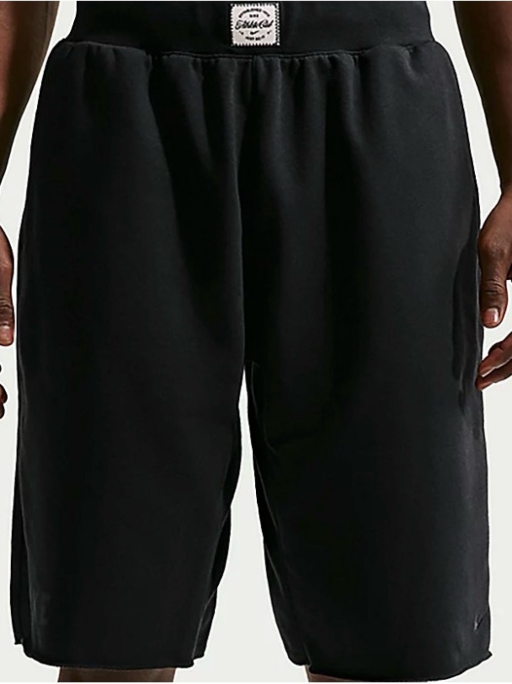 Men's Black Nike Training Oversized Athletic Shorts-Size XXL